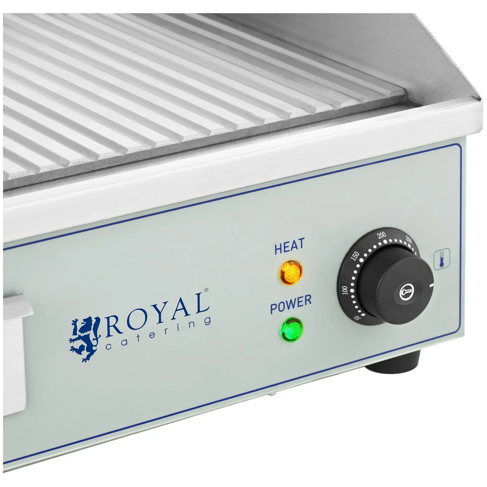 Dupla elekromos grill - 400 x 730 mm - Royal Catering - 2 x 2,200 W