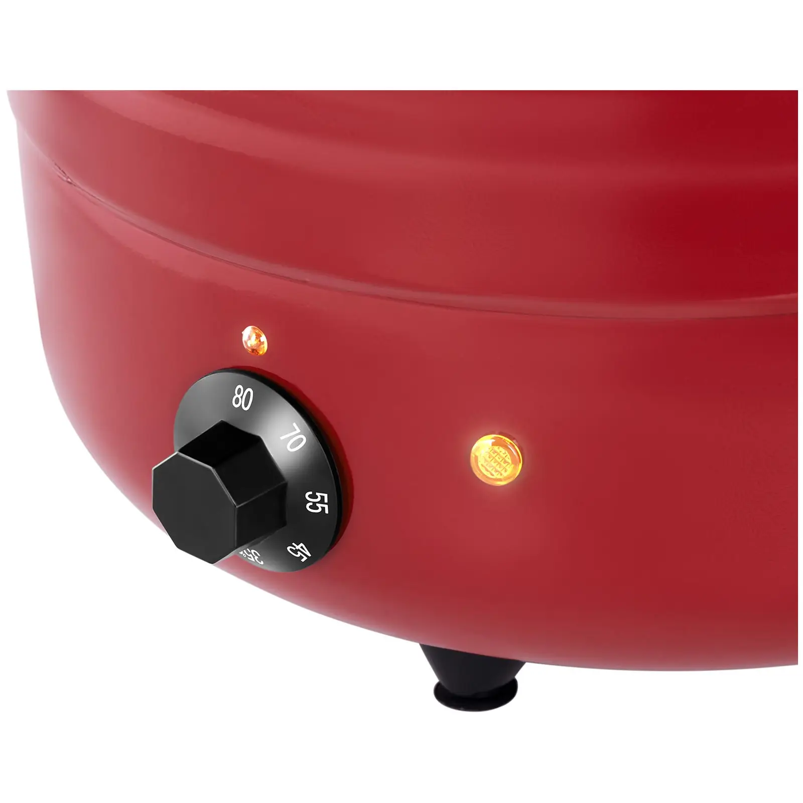 Elektromos leves melegen tartó chafing - 10 L - piros bevonat