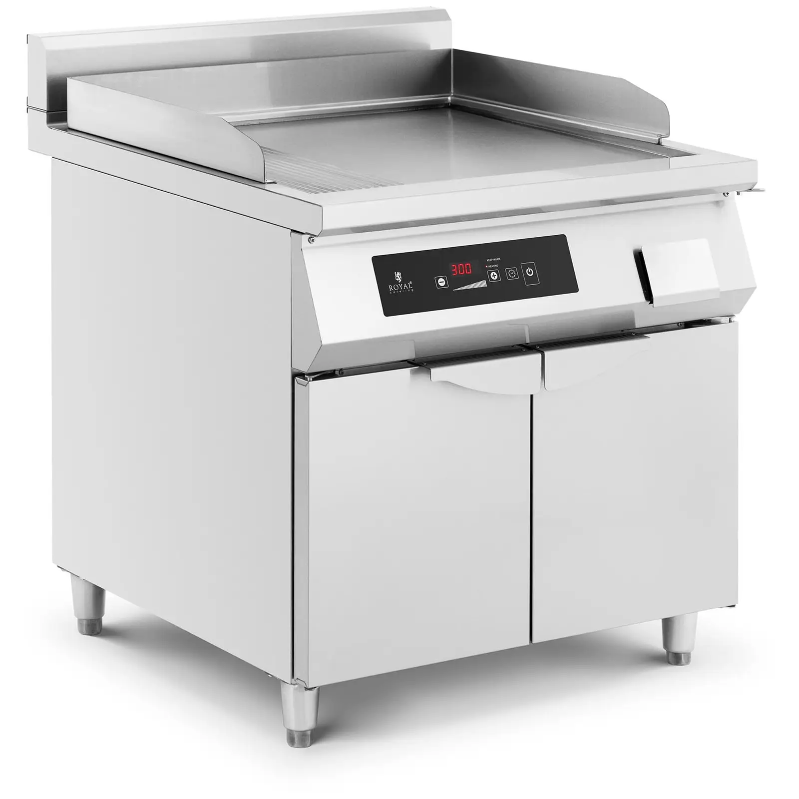 Indukciós grill - 720 x 610 mm - sima - 10000 W - Royal Catering