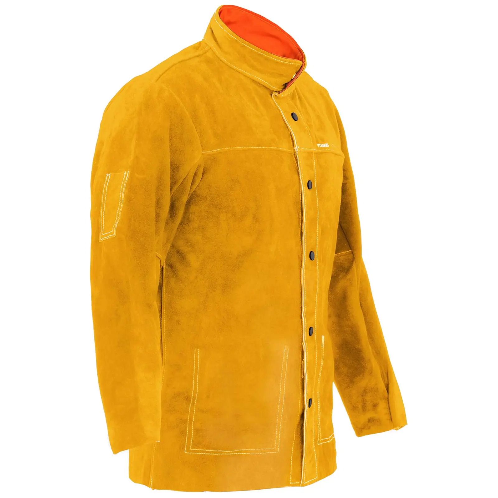 Marhabőr hegesztő kabát - arany - M-es méret