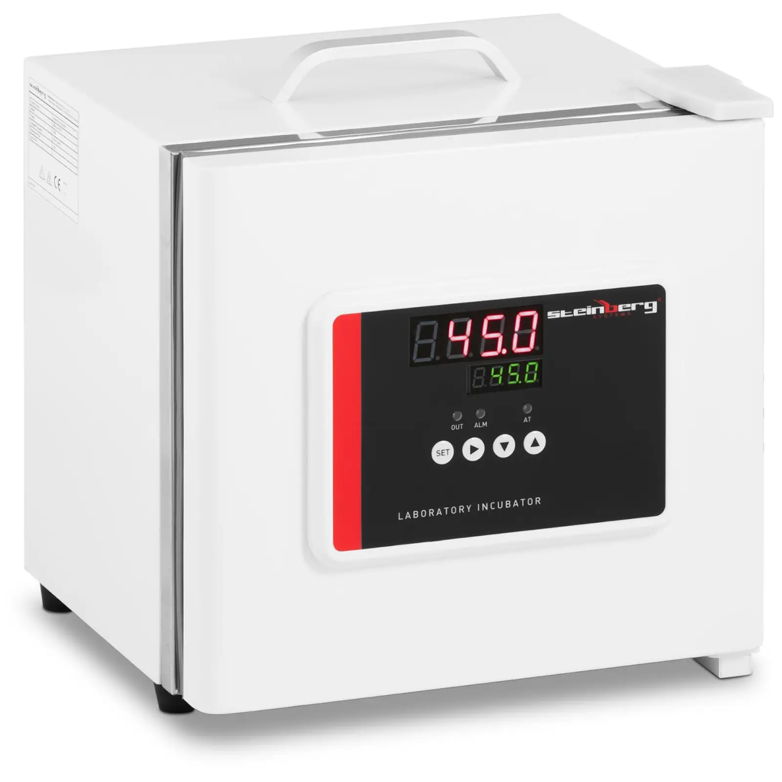 Laboratóriumi inkubátor - 45 °C-ig - 7,5 l - 12 V DC