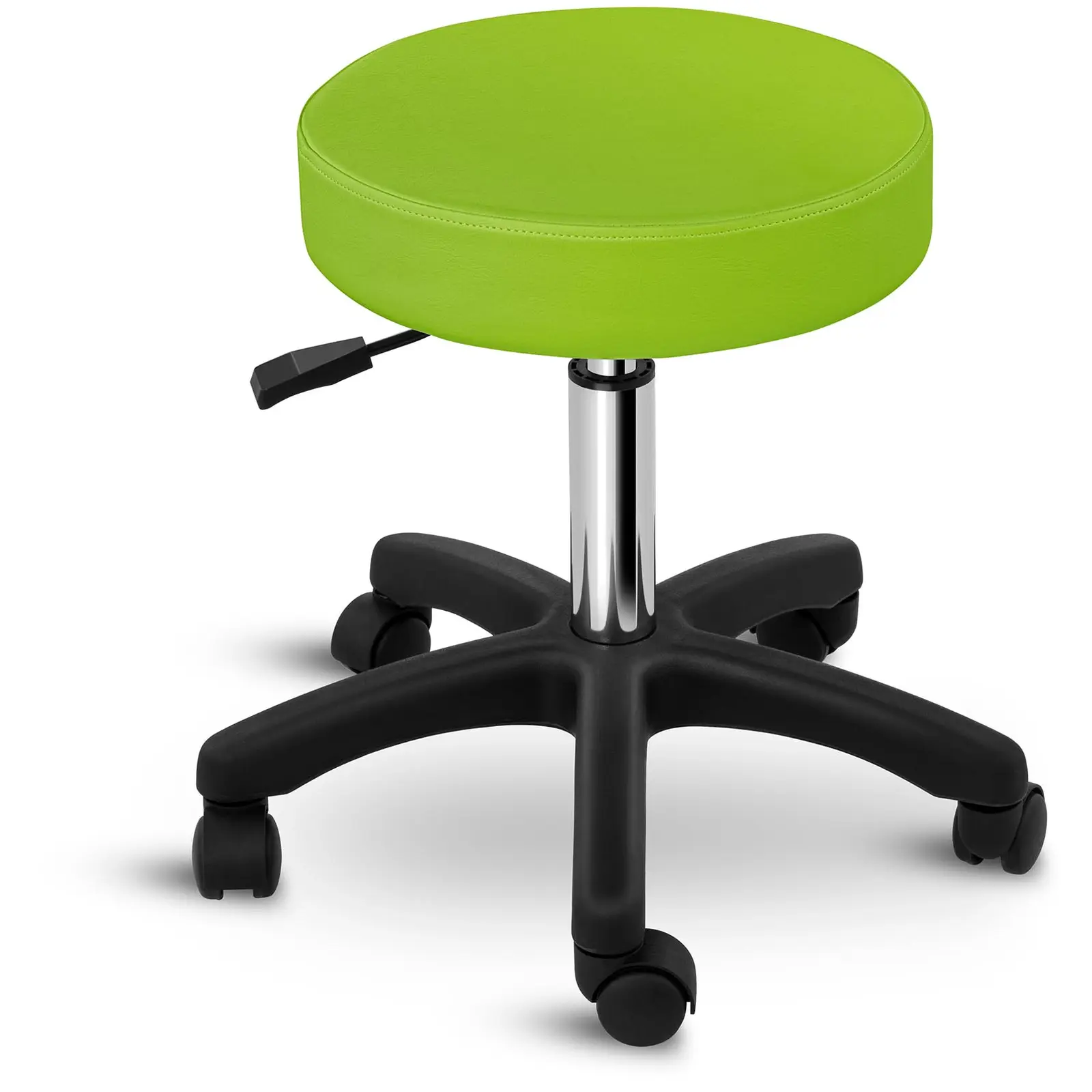 Gurulós szék - 450–580 mm - 150 kg - Zöld