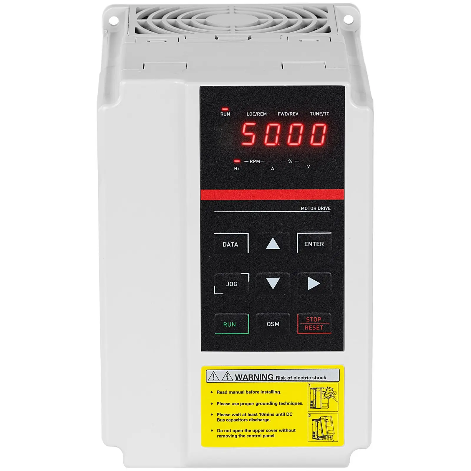 Frekvenciaváltó - 2,2 KW / 3 LE - 380 V - 50–60 Hz - LED