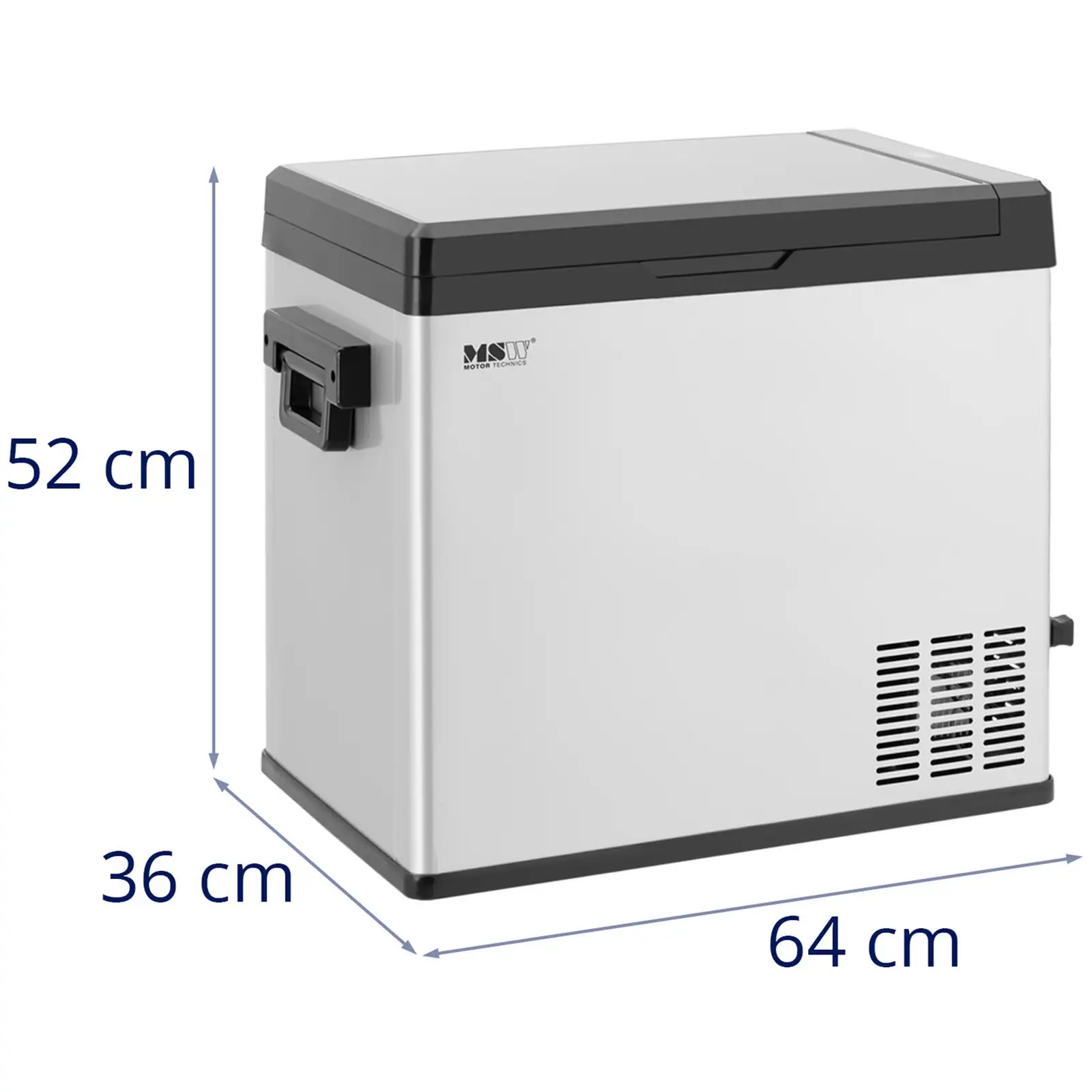 Autós hűtő / fagyasztó  49 l - -20–20 °C - 12/24 V (DC) / AC-adapter