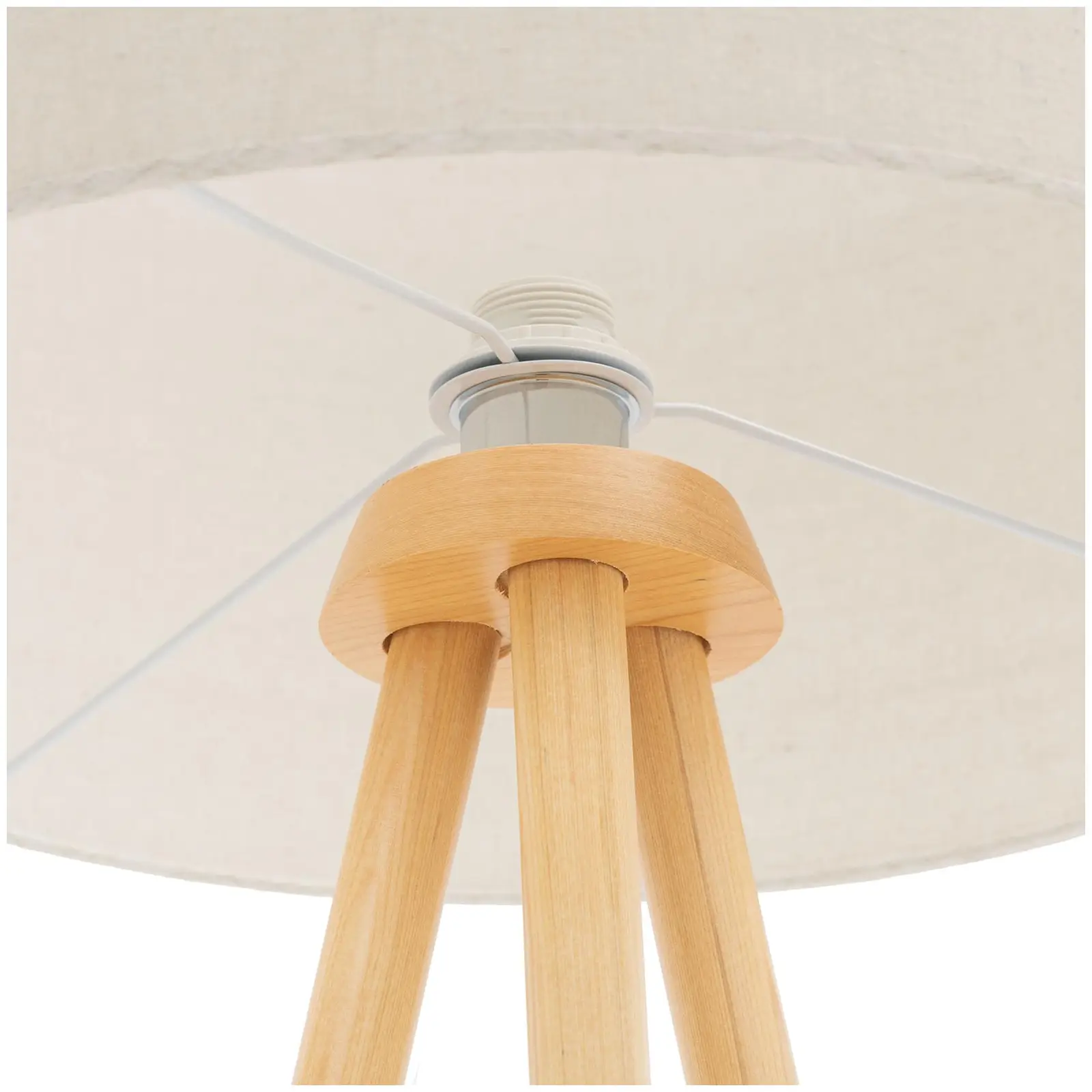 Állólámpa - szövet lámpaernyő - 40 W - magasság: 148 cm